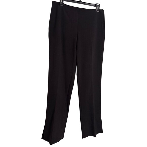 Halogen Black Dress size 8 Side Zip ankle Pants NWT Straight Leg - Picture 9 of 9